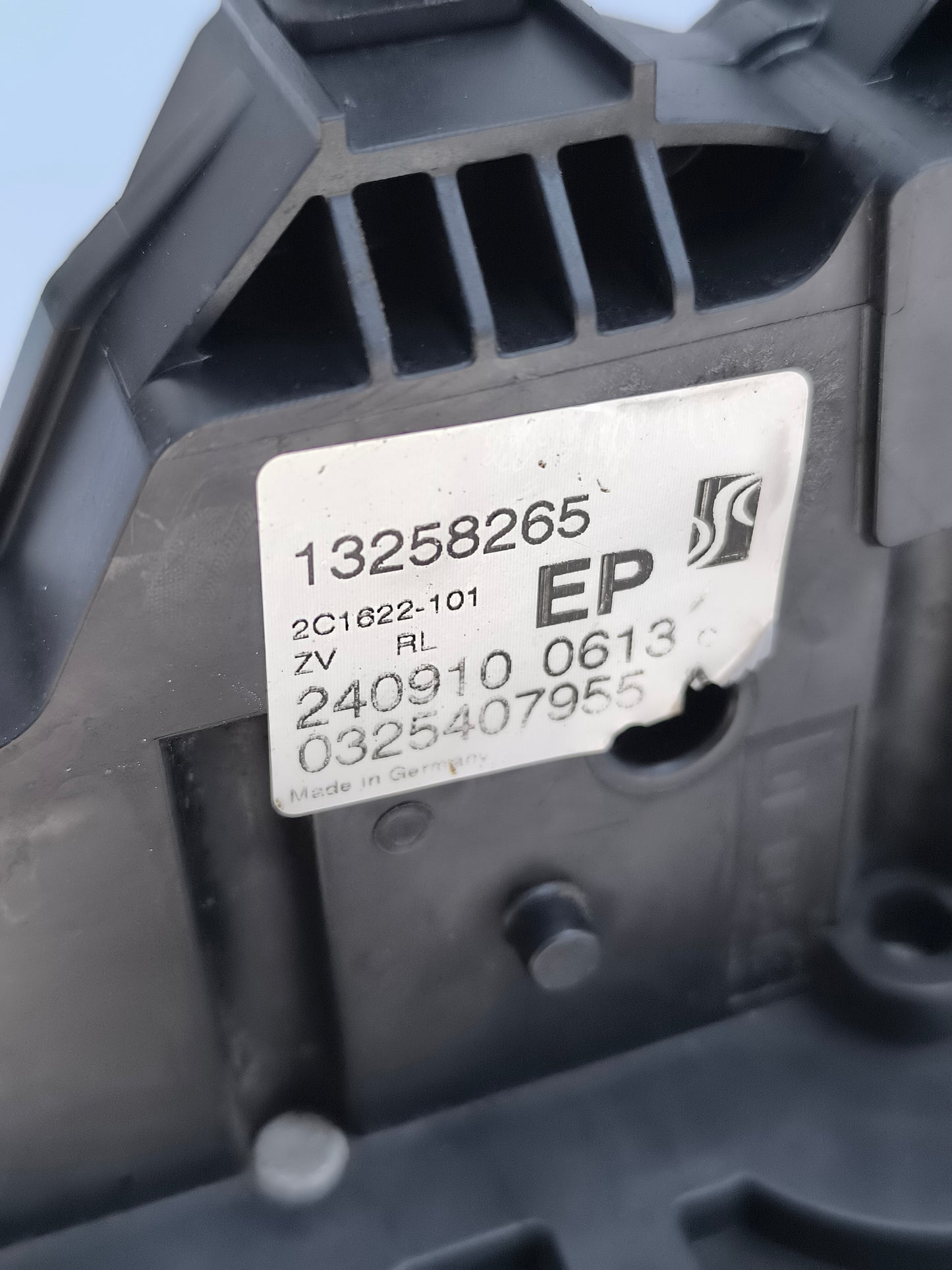 Serratura posteriore destra Opel Corsa D 6 PIN Cod.13258265 ecoAG7114