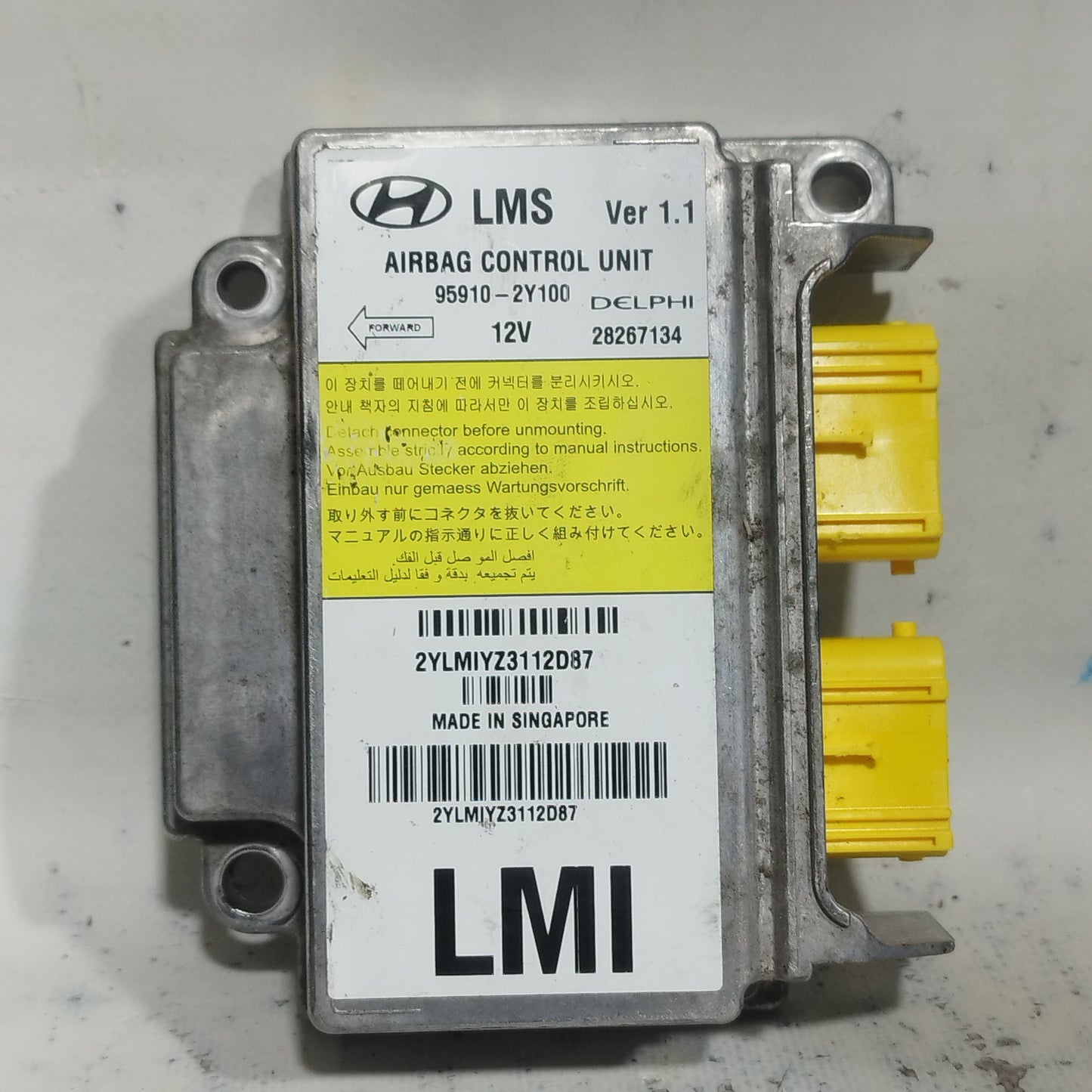 Komplette Frontkarosserie mit Airbag-Kit Hyundai IX35 1.7 CRDI 2011 ecoAC9903