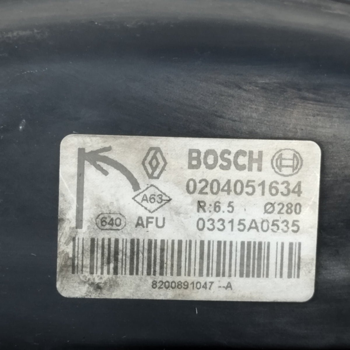 Servofreno Renault Kangoo II 1.5 DCI 2008-2021 cod: 0204051634 ecoAC16784