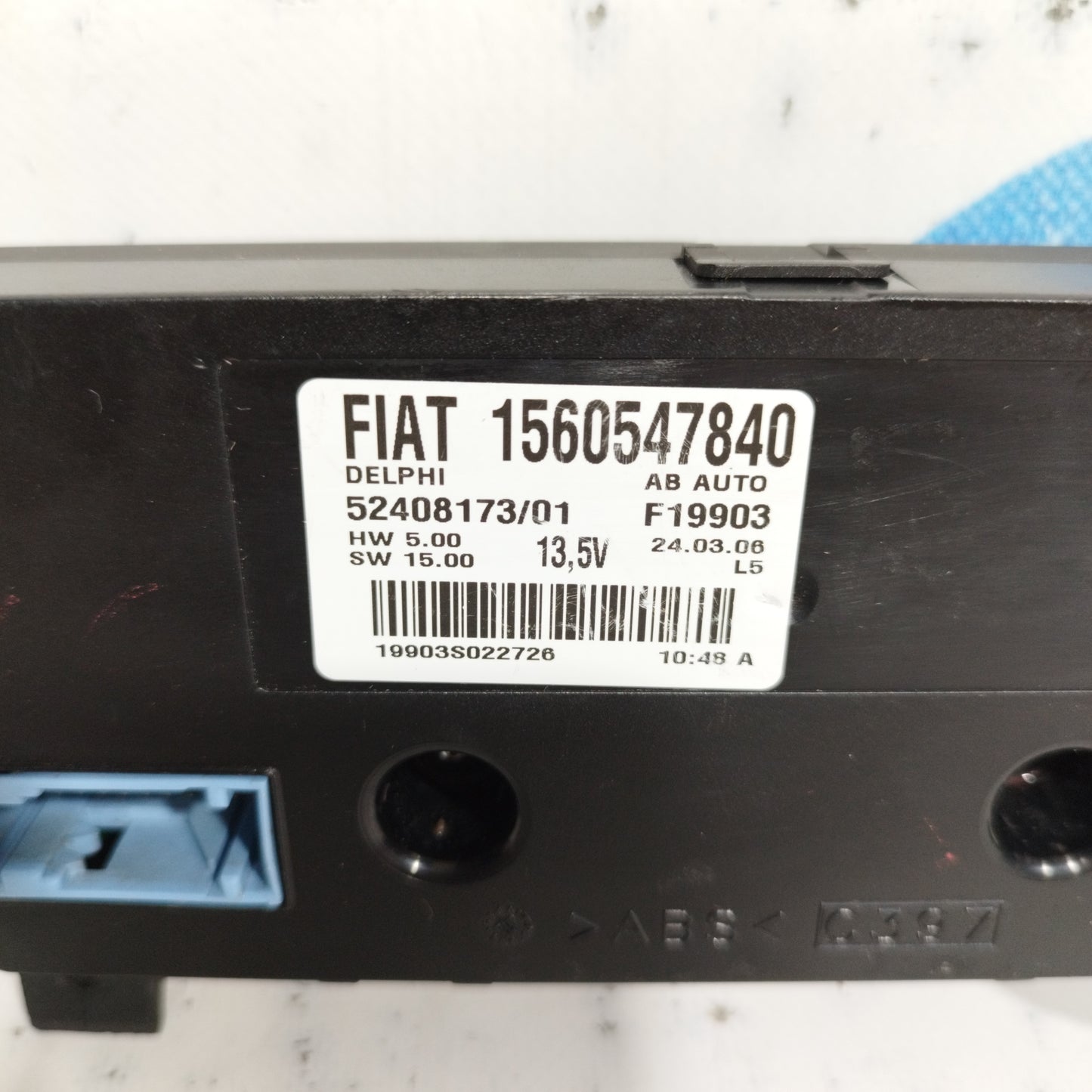 Pulsantiera A/C Alfa Romeo 159 2005 Cod: 1560547840 ecoAC8683