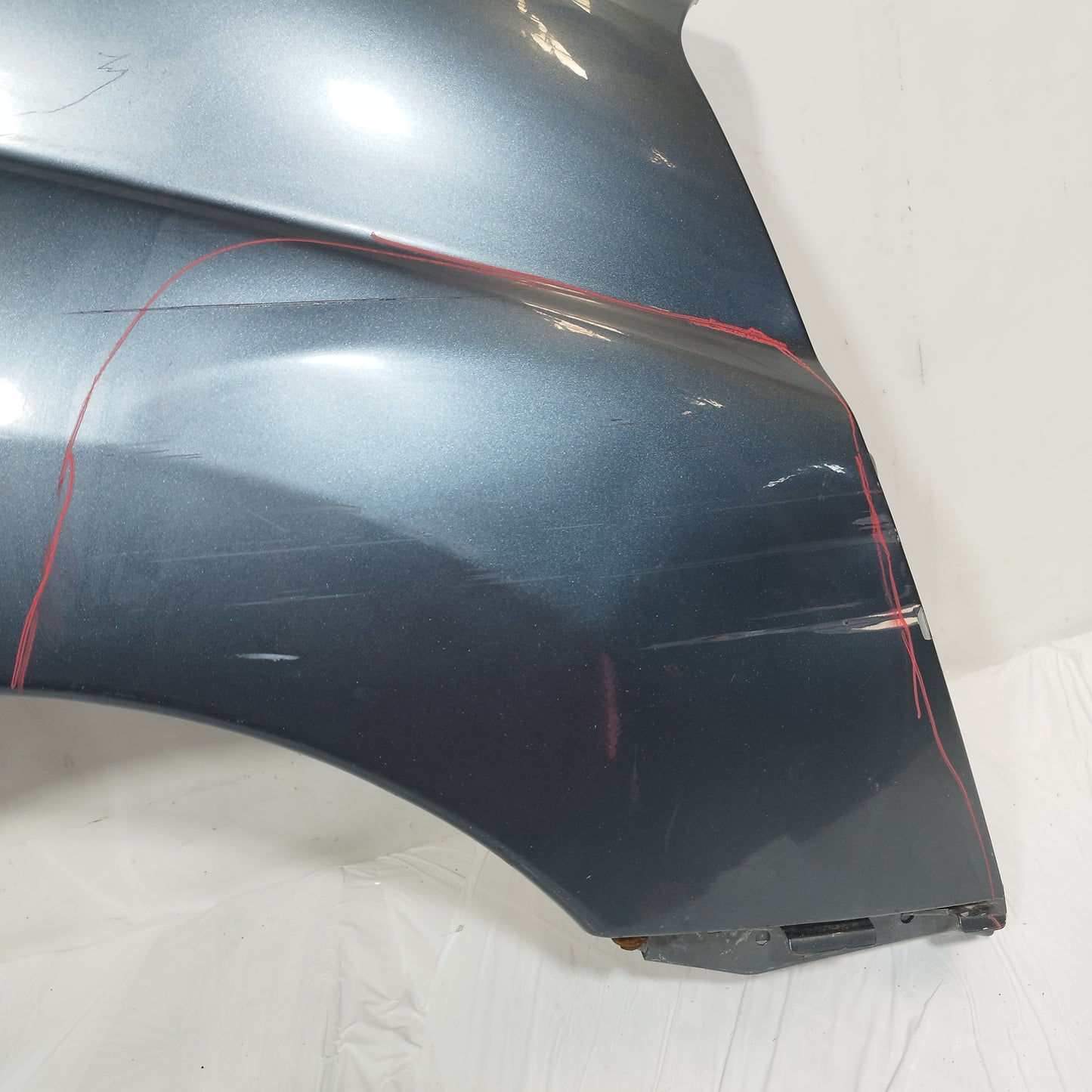 Parafango anteriore dx grigio scuro Fiat scudo 2008 ecoAC12762