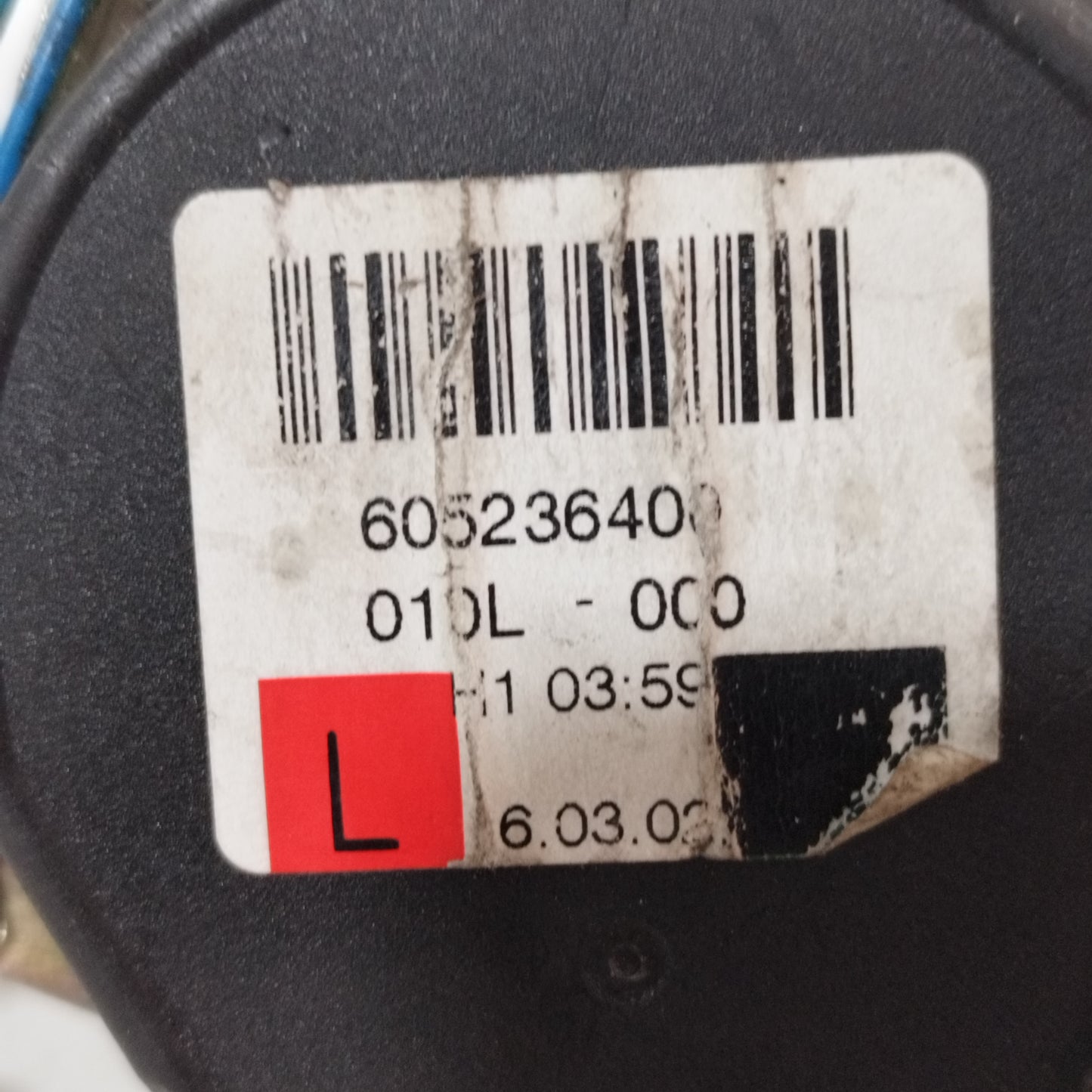 Linker Sicherheitsgurt Fiat Grande Punto 2008, Code: 605236400 ecoAC9760