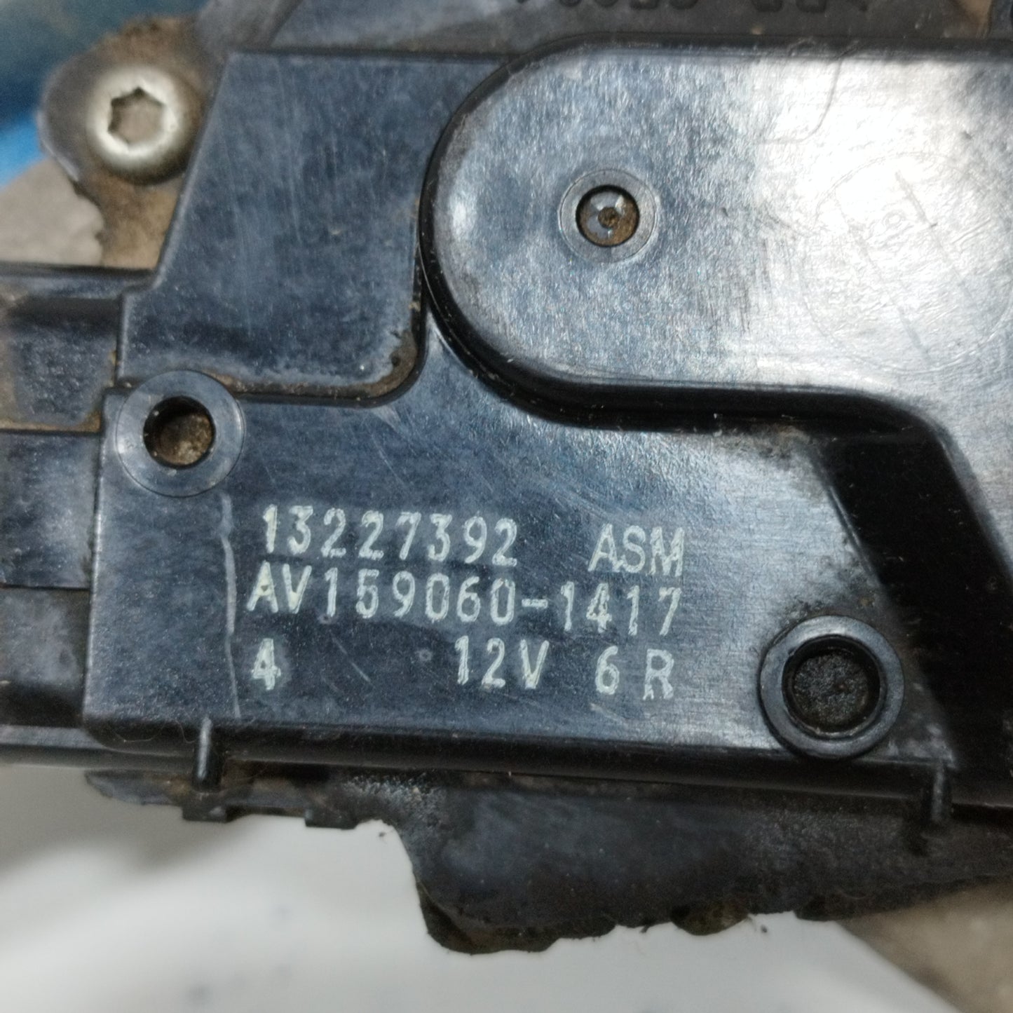Front wiper motor Opel Insignia 2014 4 pin code: 13227392 ecoAC9549
