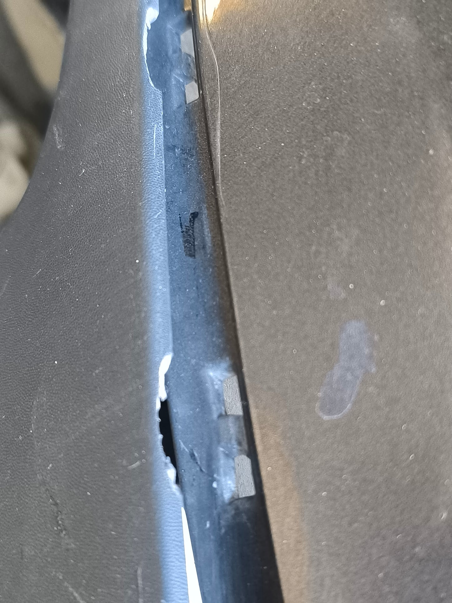 Paraurti posteriore grigio canna di fucile Fiat 500L anno 2013 ecoAG7496