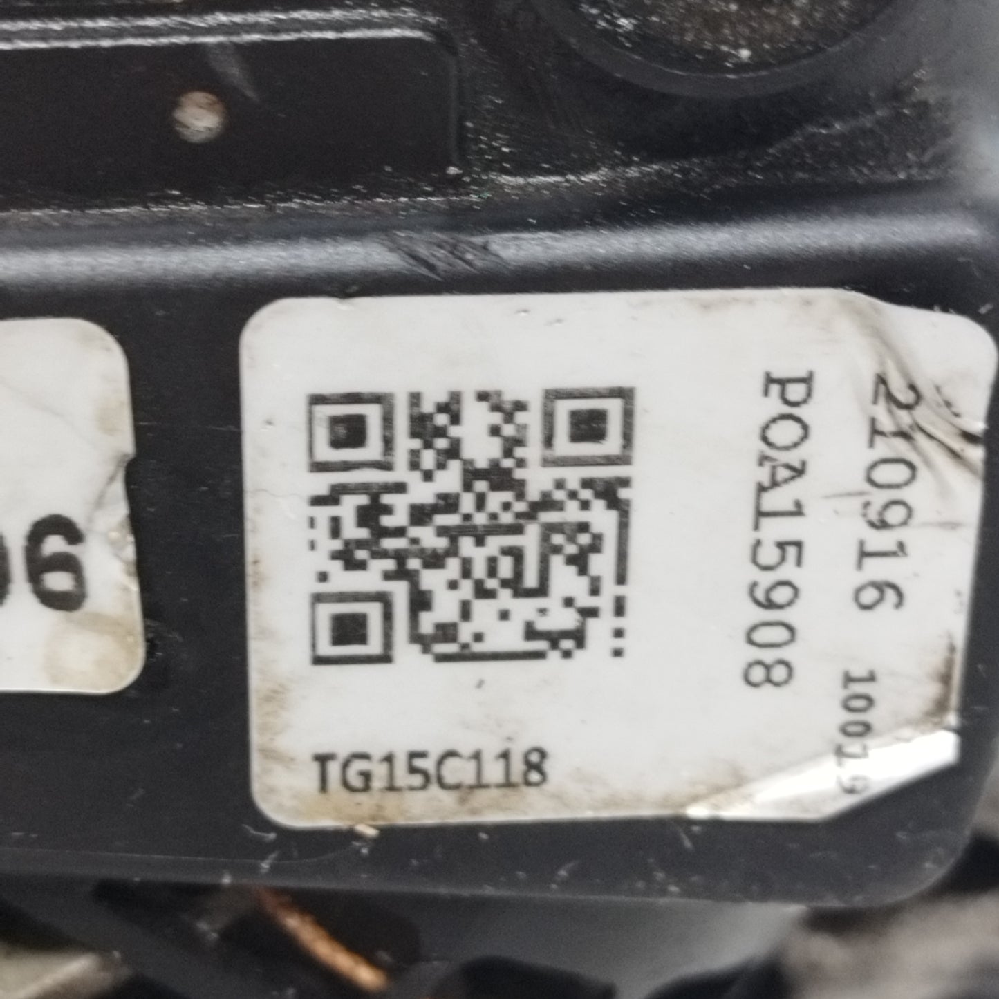 Alternatore Fiat Scudo 2.0 HDI 2007 cod: TG15C118 ecoAC9122