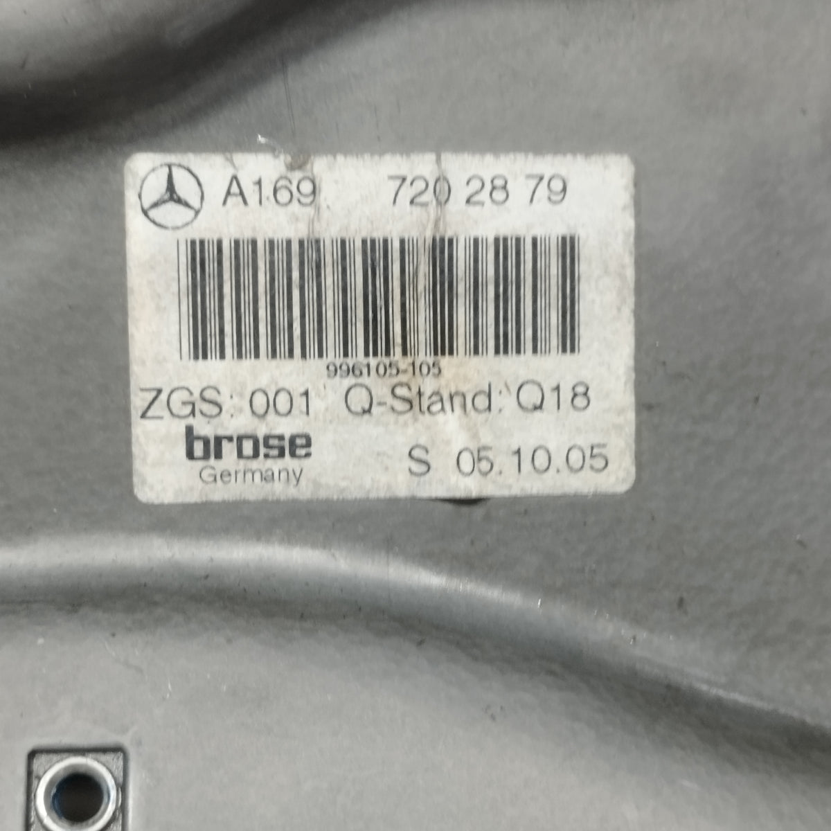 Cremagliera a pannello anteriore dx Mercedes Classe A W169 2004-2012 cod: A1697202879 ecoAC17193
