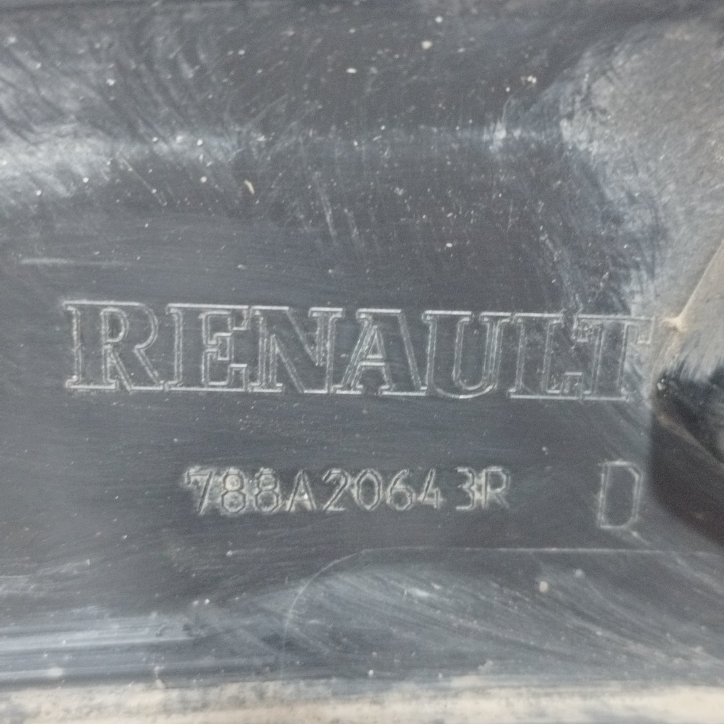 Rear right fender molding Renault Captur 2013 Code: 788A20643R ecoAC12139