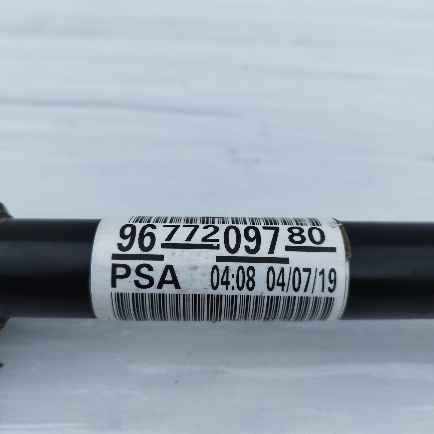 Semiasse anteriore sx Peugeot 2008 1.2 B 2019 cod: 9677209780 ecoAC15758