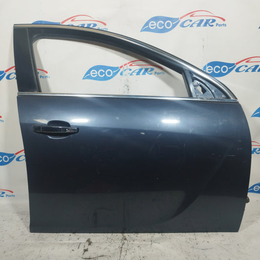 Front door right blue metallic Opel Insignia 2013 ecoAC8628