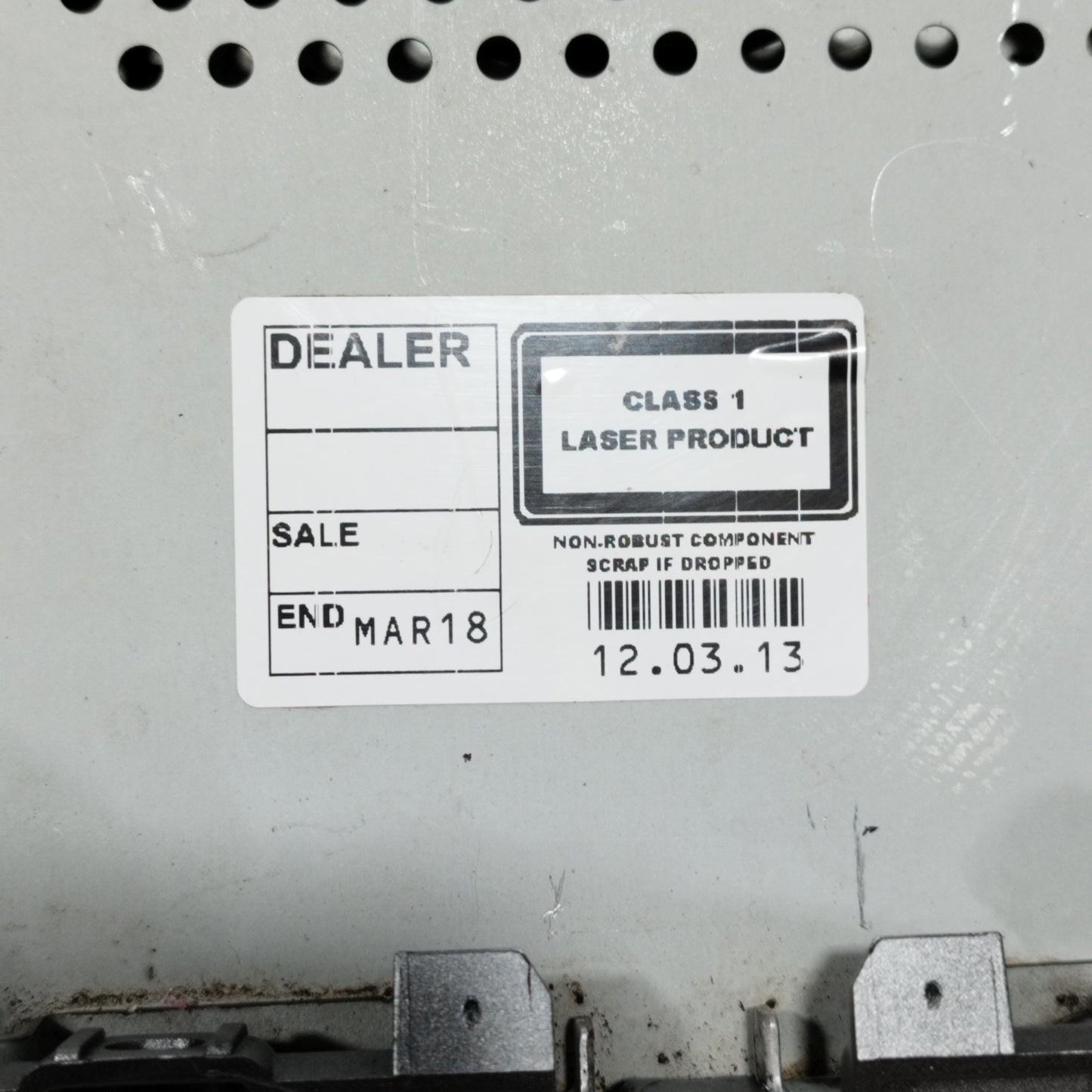 Autoradio Ford Fiesta 2012 Cod: 035512 ecoAC9727