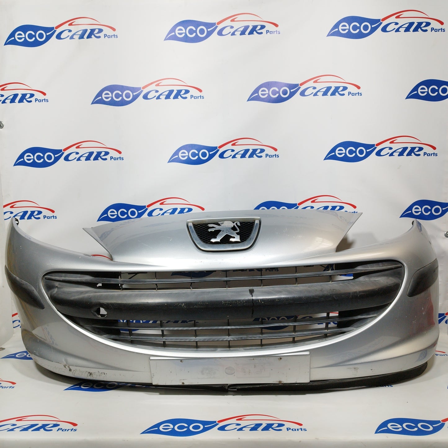 Paraurti anteriore Peugeot 207 2009 grigio argento cod. 9680137277 ecoAC160