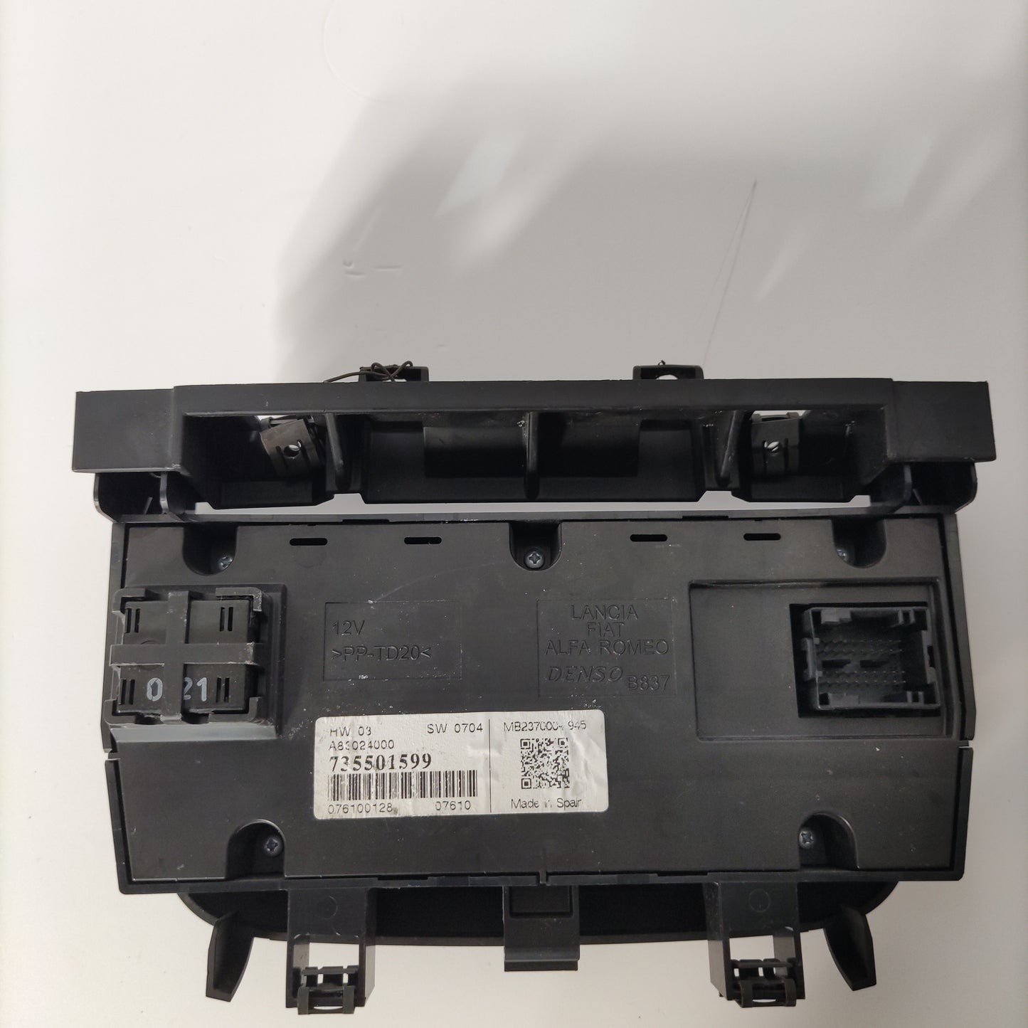 Digitales Klimabedienfeld für Fiat Grande Punto, Code 735501599 ecoAG128