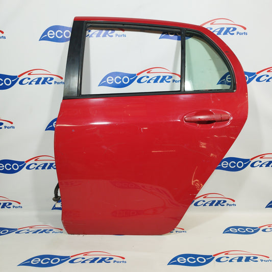 Sportello posteriore sx Toyota Yaris 2007 rosso ecoAC261
