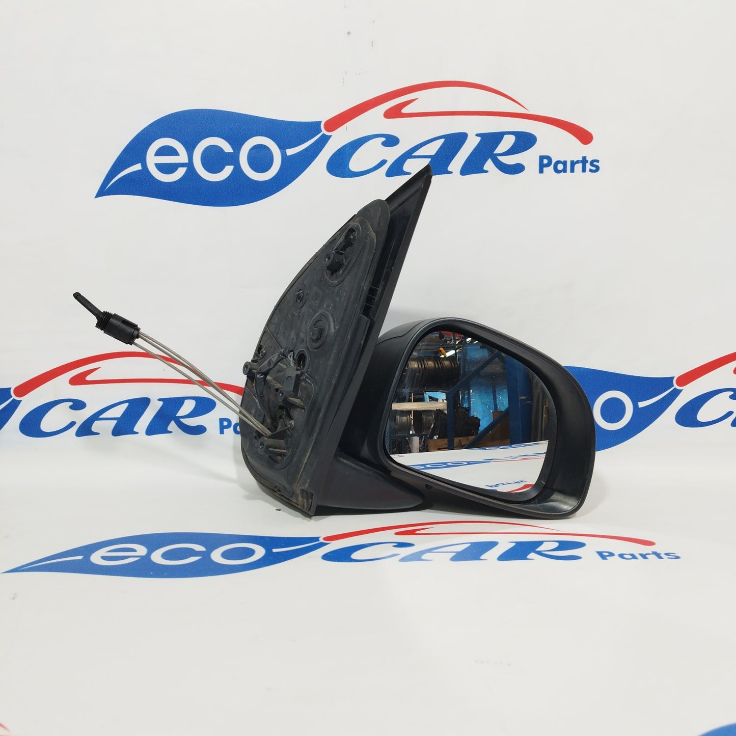 Fiat New Panda 2012, manueller rechter Außenspiegel, schwarz, Code: 01704834900 ecoAC287