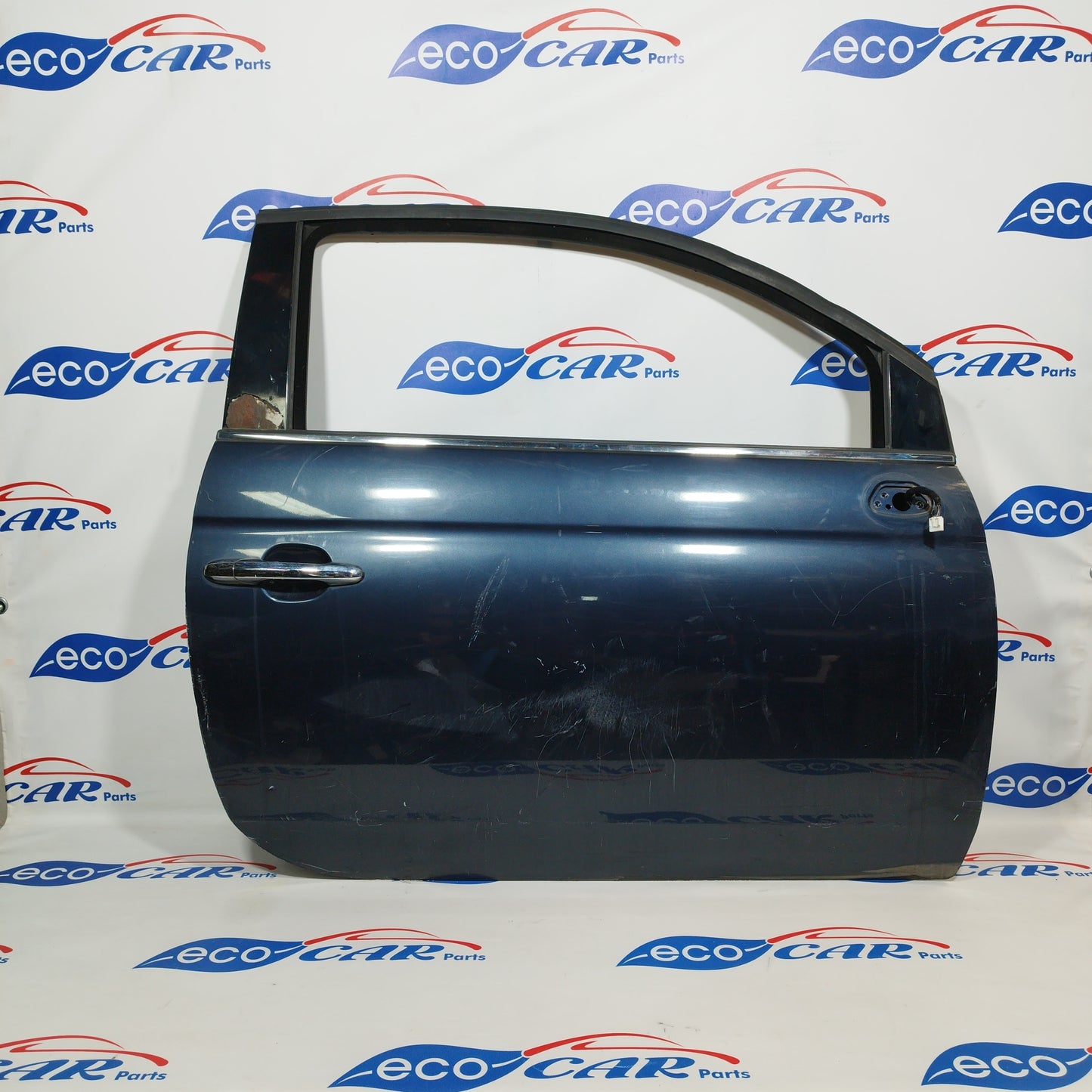 Rechte Tür Fiat 500 2010 blau ecoAC288
