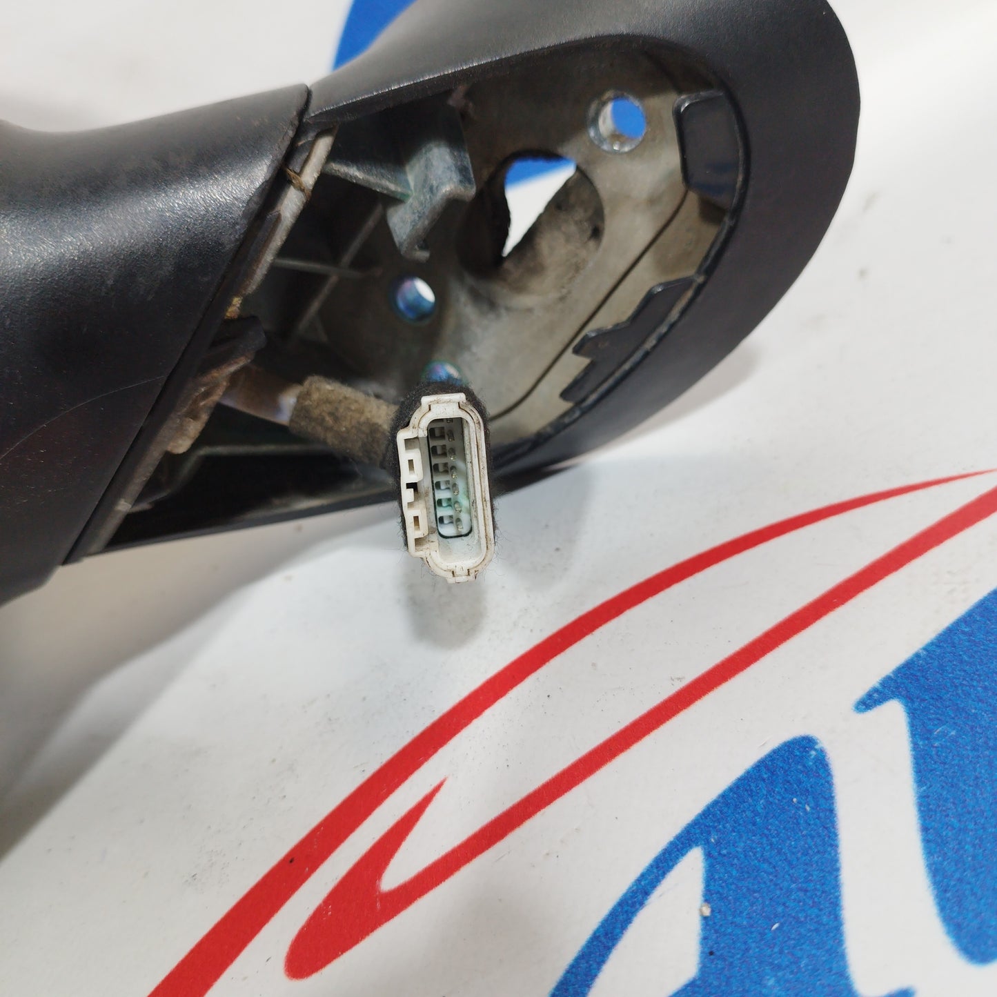 Elektrischer rechter Außenspiegel Fiat 500 2010 blau 7-polig ecoAC304