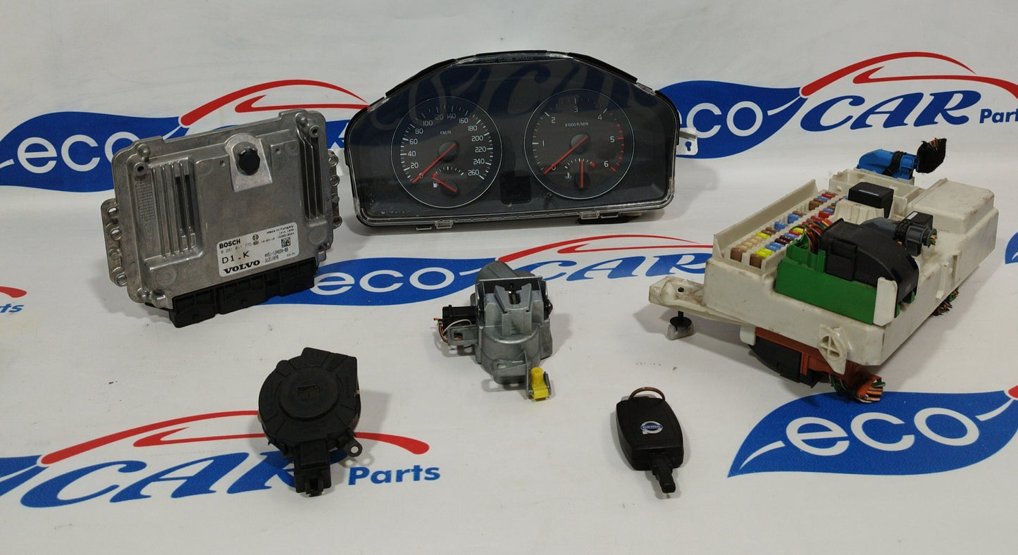 Kit accensione Volvo V50/S40 1.6d 2008 codice centralina Bosch 0281011775 ecoAC307
