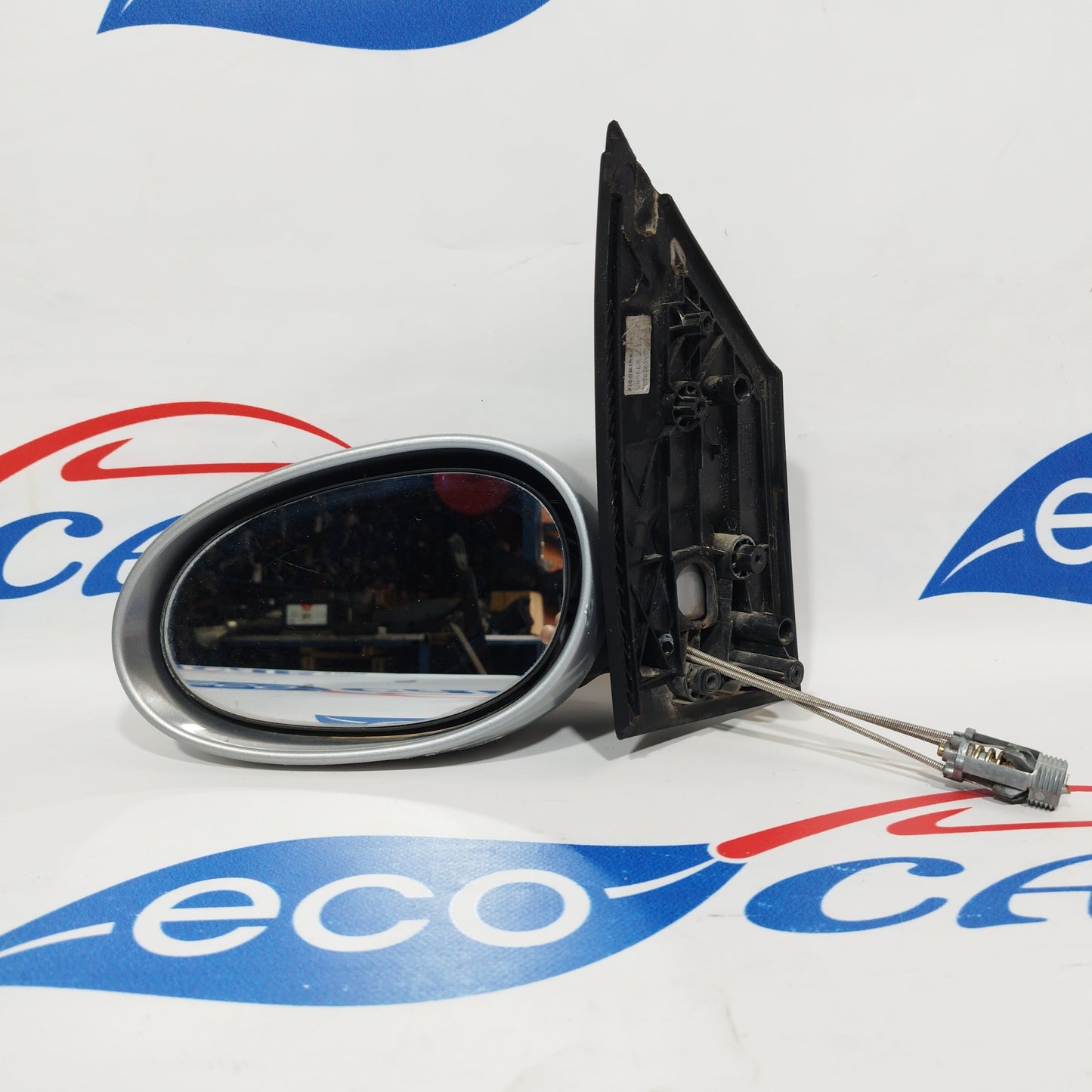 Linker Außenspiegel Smart Fortwo 450 2001, Schaltgetriebe, silbergrau, ecoAC311