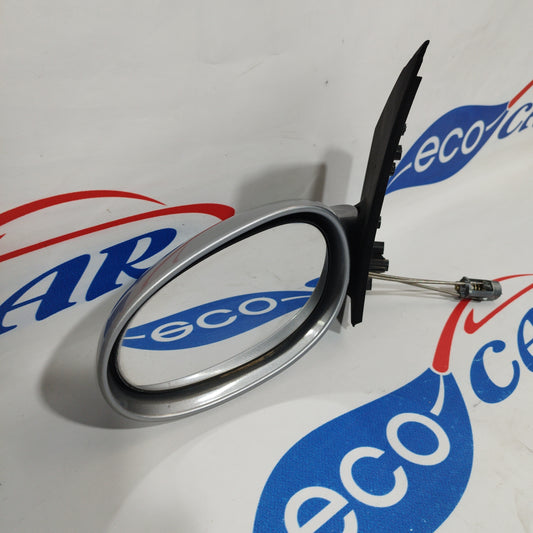 Linker Außenspiegel Smart Fortwo 450 2001, Schaltgetriebe, silbergrau, ecoAC311