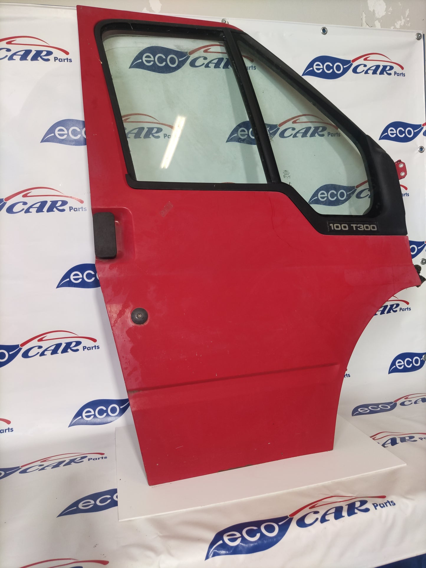 Right front door Ford Transit TD300 2003 red ecoAG227