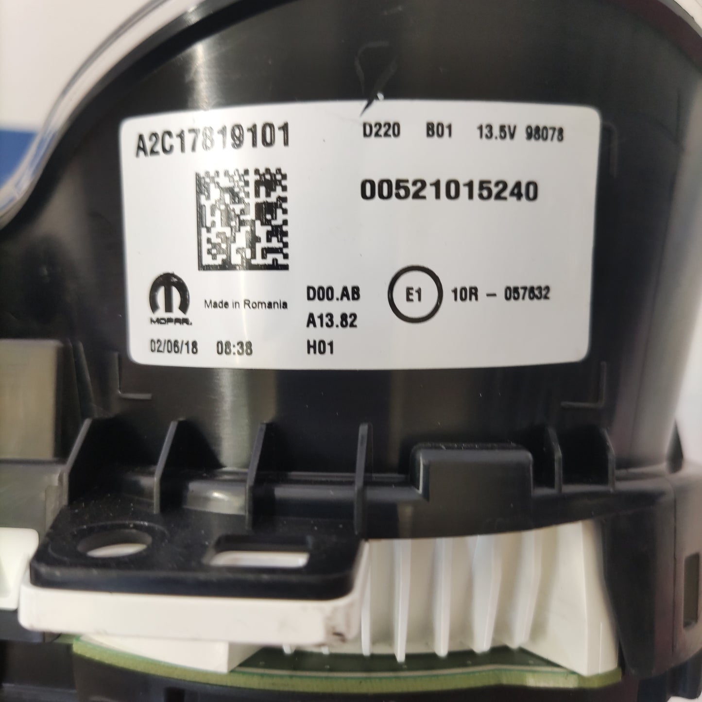 Fiat Tipo 1.4 Benzin 2018 Instrumententafelcode a2c17819101 ecoAG274