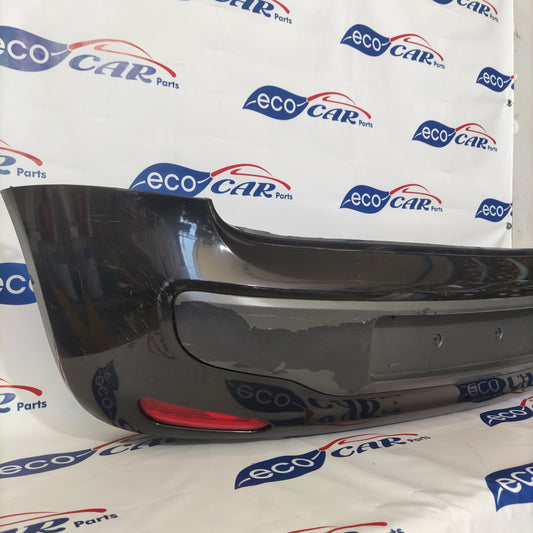 Rear bumper Fiat Punto Evo black ecoAG276