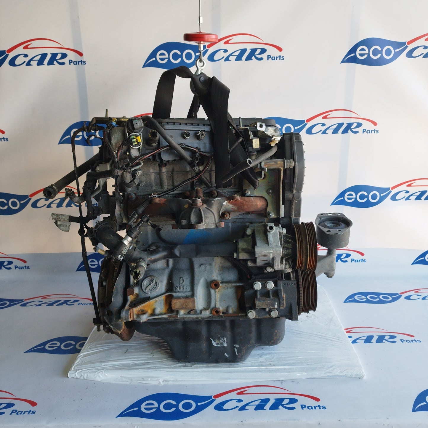 Motore Lancia Lybra 2004 1.6 b 16v codice 182B6000 ecoAC370