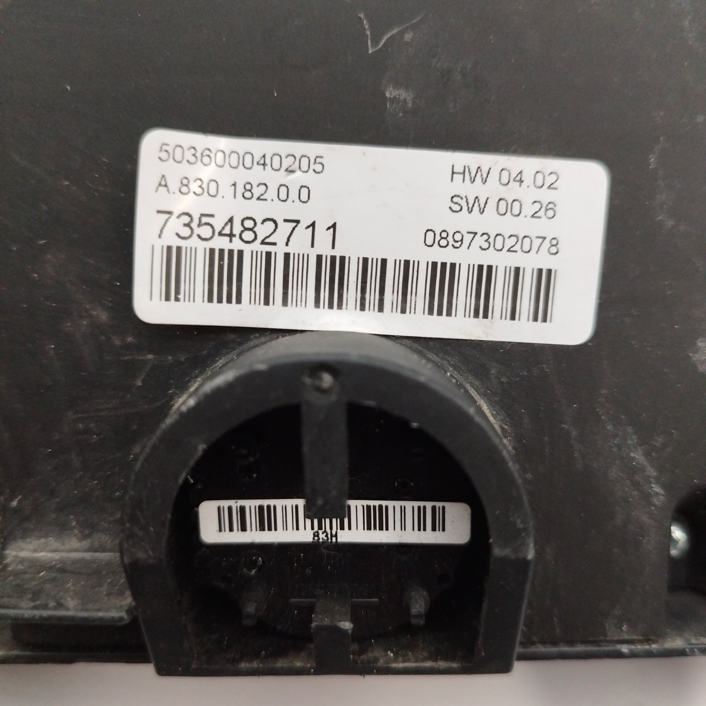 Fiat Bravo 2010 digitales Klimabedienteil Code 735482711 ecoAC404