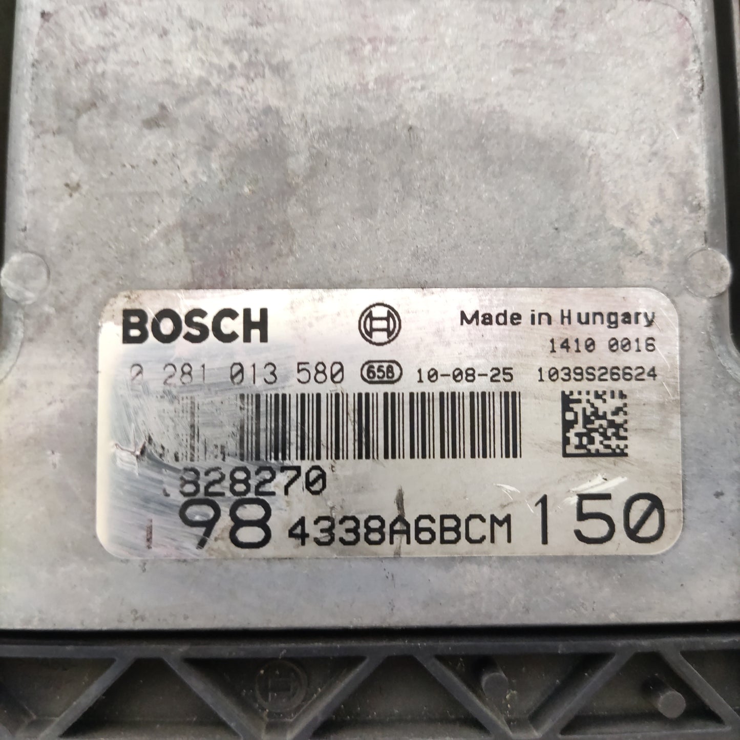 Centralina motore Fiat Bravo 1.9mtj 150cv 2008 cod. 0281013580 ecoAG377