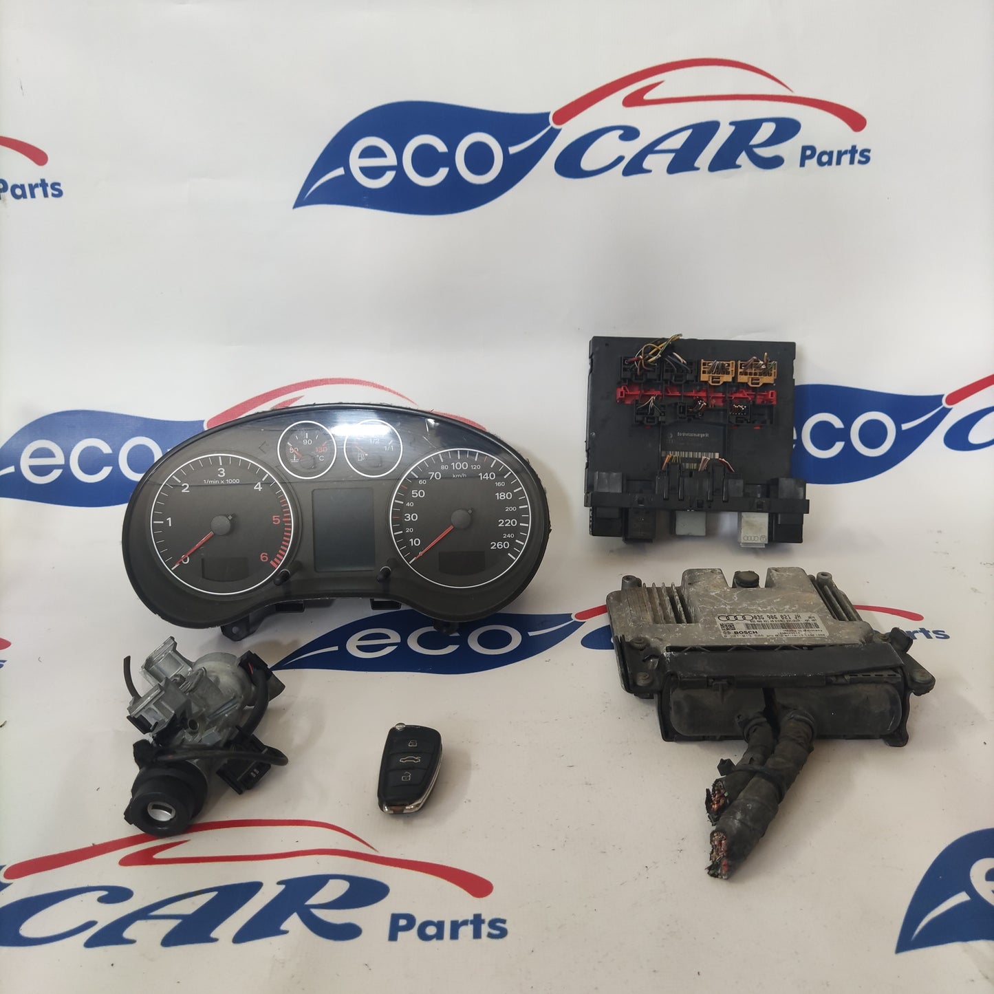 Kit accensione Audi A3 2.0 Td 2007 cod 03G906021JH ecoAG384