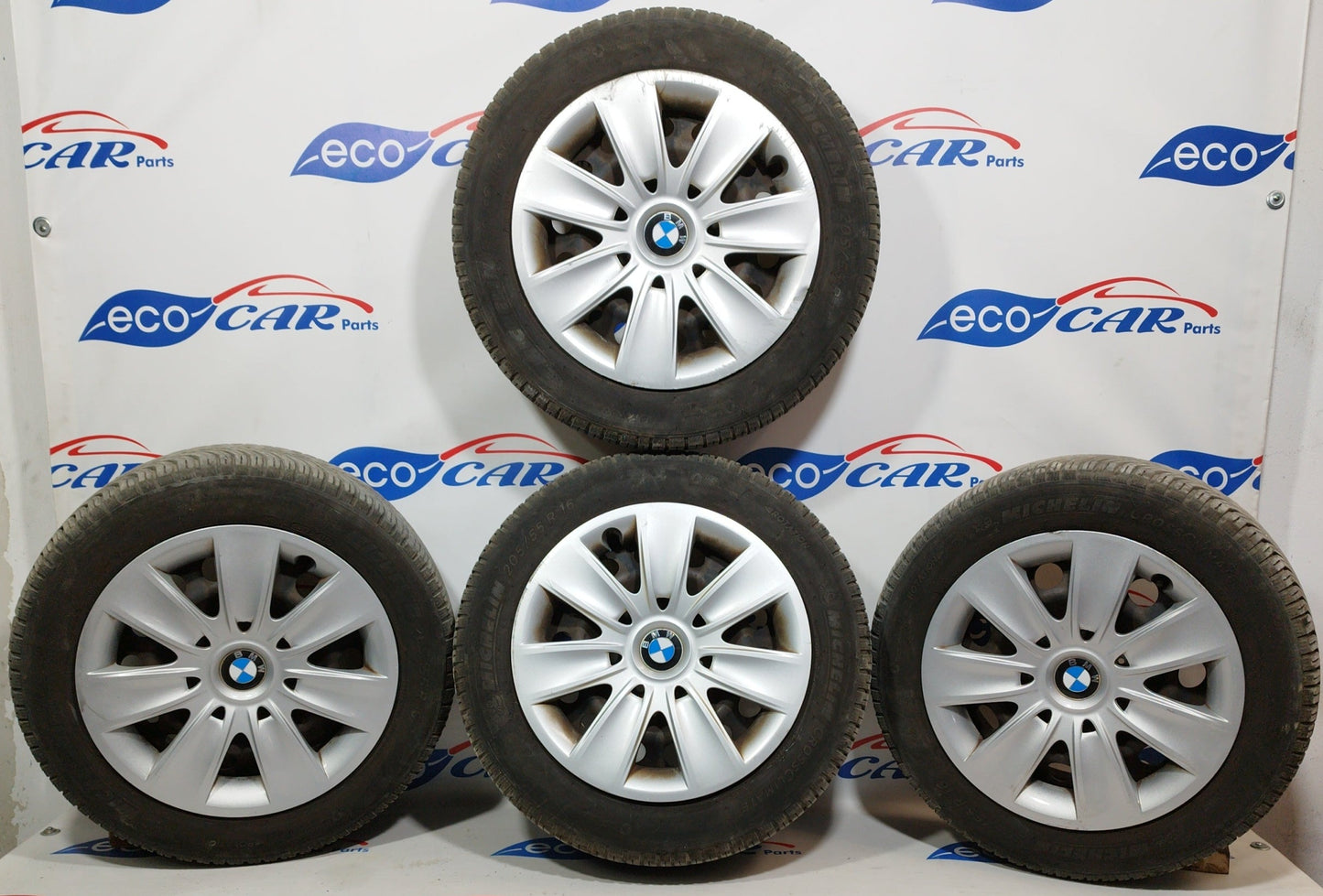 Iron rims complete with tires BMW 320 318 2008 ecoAC459