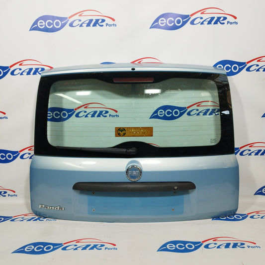 Fiat Panda 2004 ecoAC463 hellblaue Heckklappe