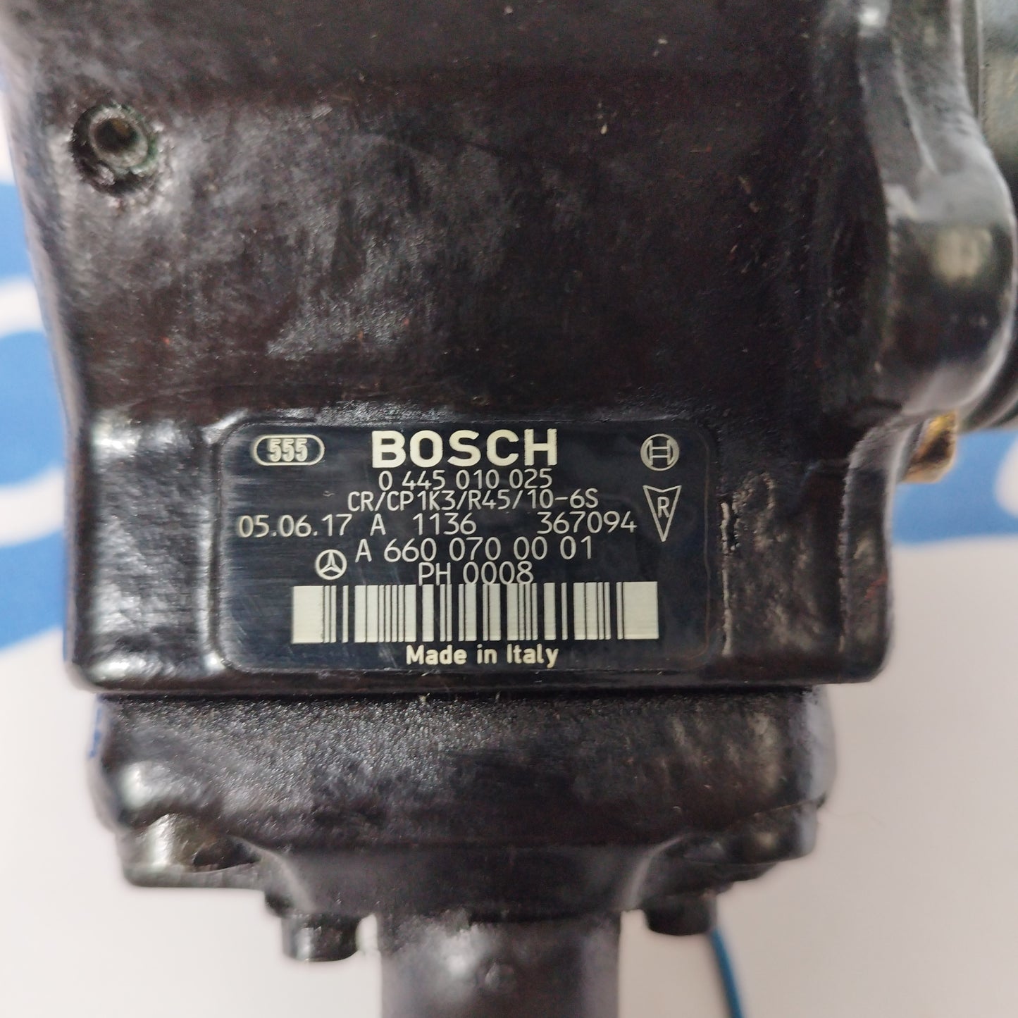 Pompa common rail Smart Fortwo 800 D 2002 codice: 0445010025 ecoAC495