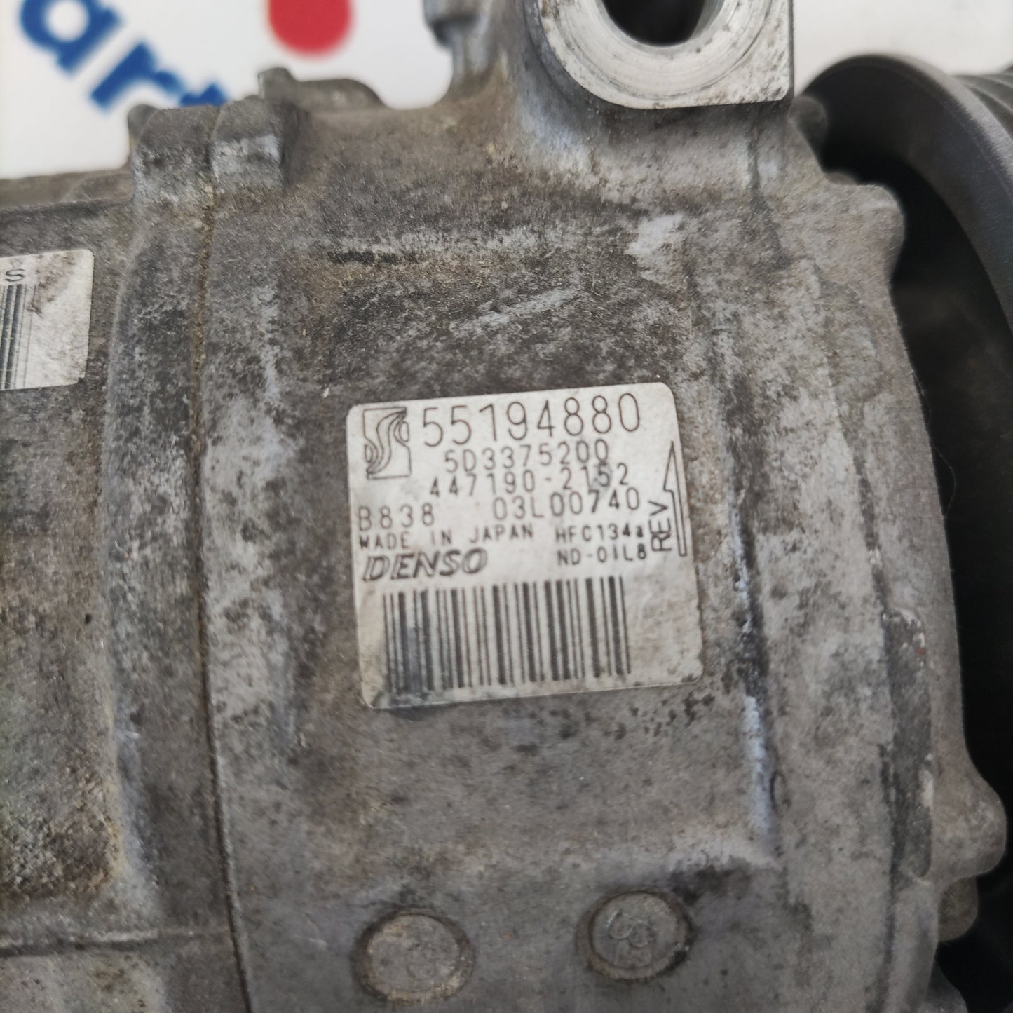 Fiat Grande Punto 1.2b Klimakompressor Code 55194880 ecoAG416