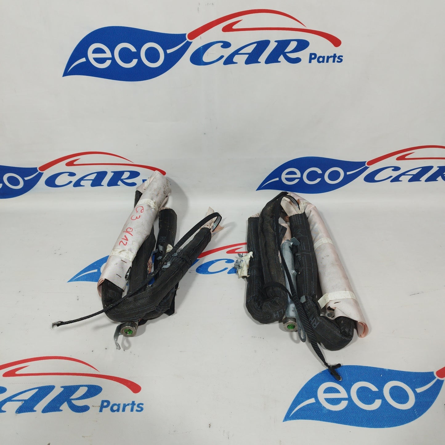 Komplettes Airbag-Set für Citroën C3 (2012), Teilenummer: 98016847zd ecoAC612