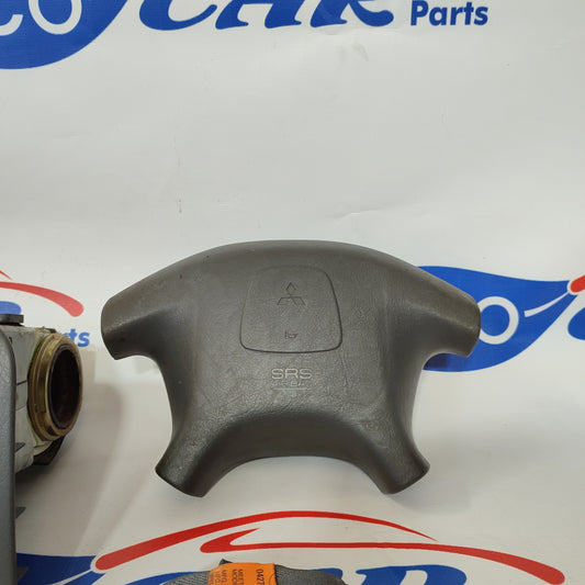 Komplettes Airbag-Set für Mitsubishi L200, Baujahr 2001, Teilenummer MR522940 ecoAG465