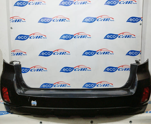 Rear bumper with parking sensors dark gray Subaru Outback 2012 ecoAC731