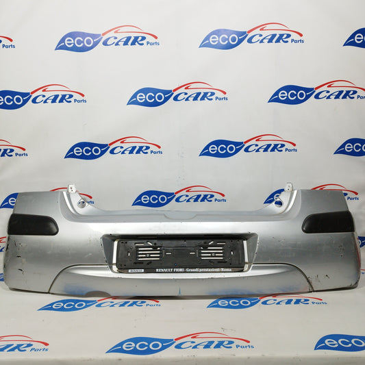Renault Twingo 2008 ecoAC742 silbergraue Heckstoßstange