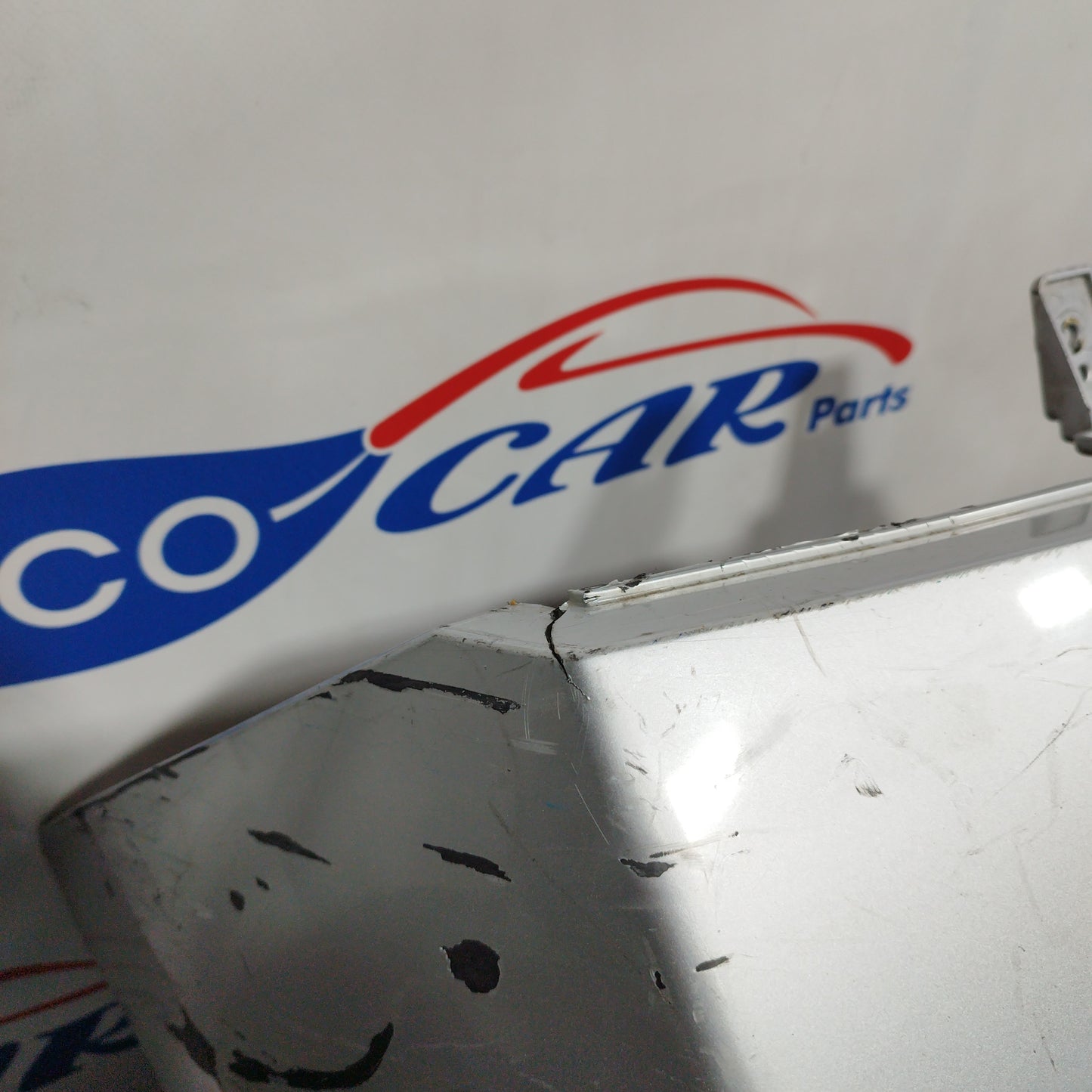 Rear bumper silver gray Renault Twingo 2008 ecoAC742