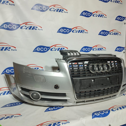 Paraurti anteriore grigio argento Audi A4 2007 ecoAG666
