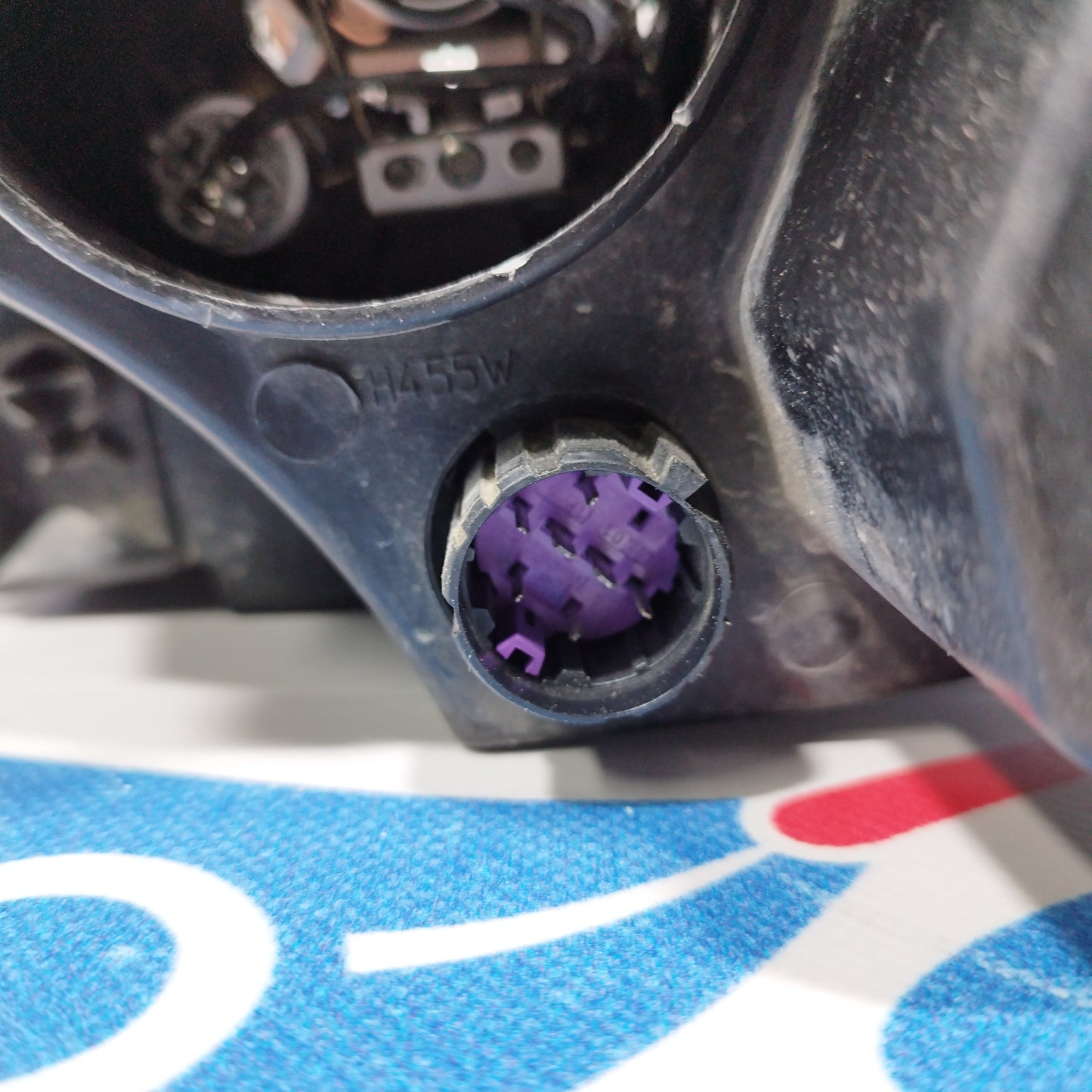 Fanale anteriore dx Fiat Grande Punto 2010 spinotto viola ecoAC961