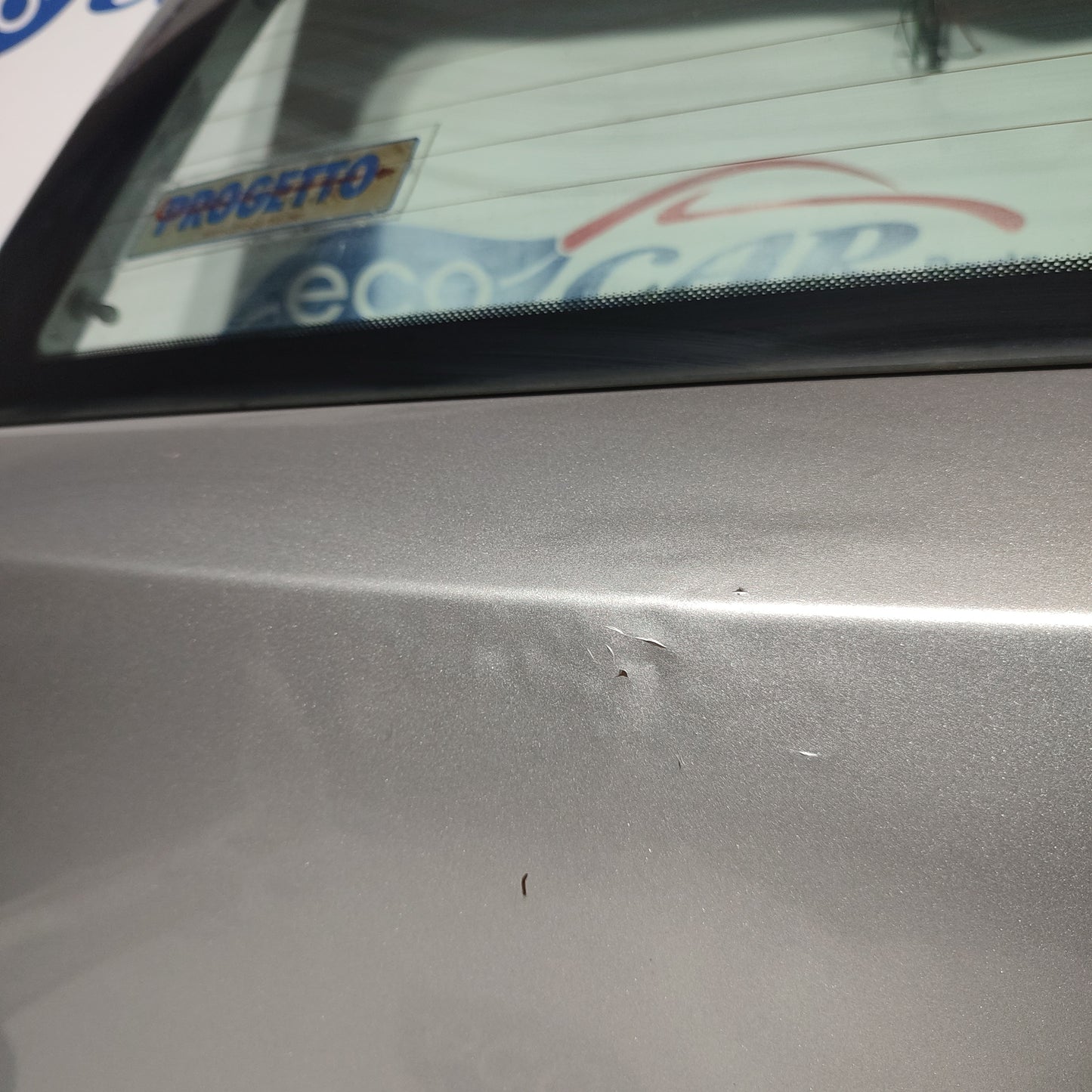 Fiat Punto 2005 5-Türer Heckklappe Silbergrau ecoAG711