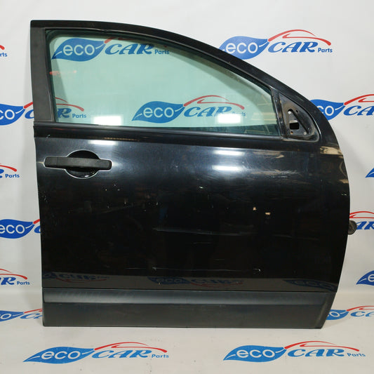 Black right front door Nissan Qashqai 2008 ecoAC993