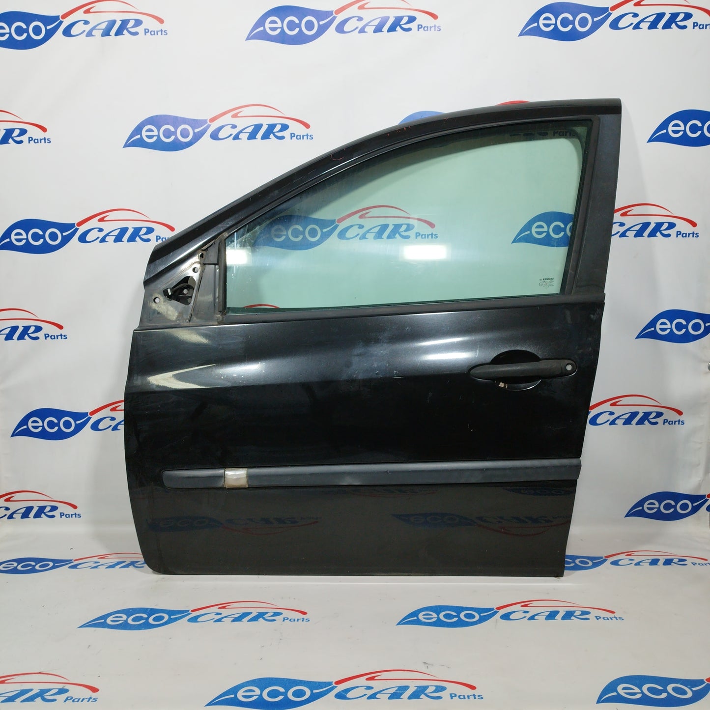 Vordere linke Tür, schwarz, Renault Clio 2006 ecoAC1033