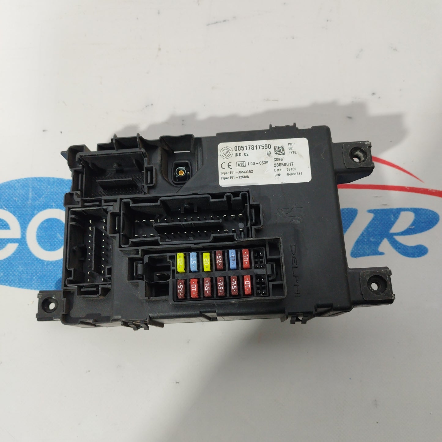 Fiat Grande Punto 1.4b 8V Zündsatzcode iaw5sf3.m2 ecoAC1138