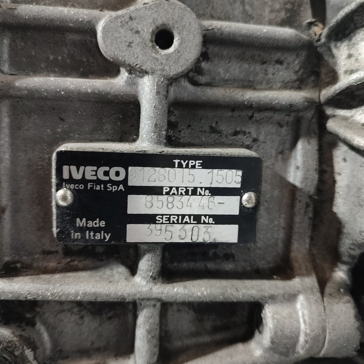 Iveco Daily 35.8 2.5d 1999 Getriebecode 8583446 ecoAG768