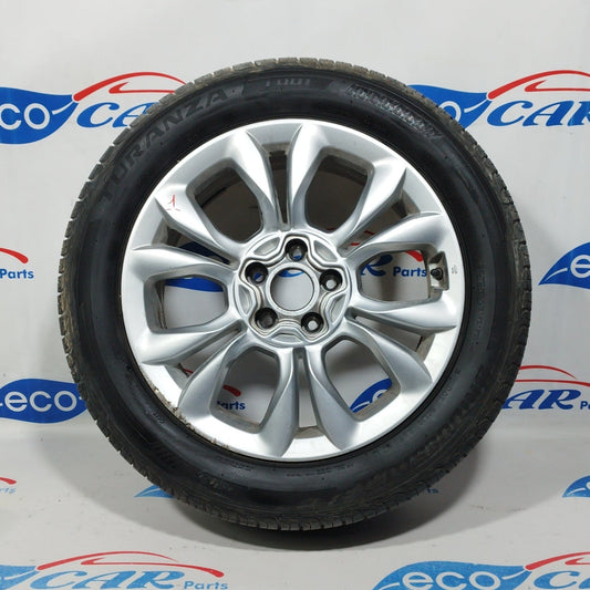 2 cerchi in lega da 17 con gomme Fiat 500x 2014 ecoAC1280