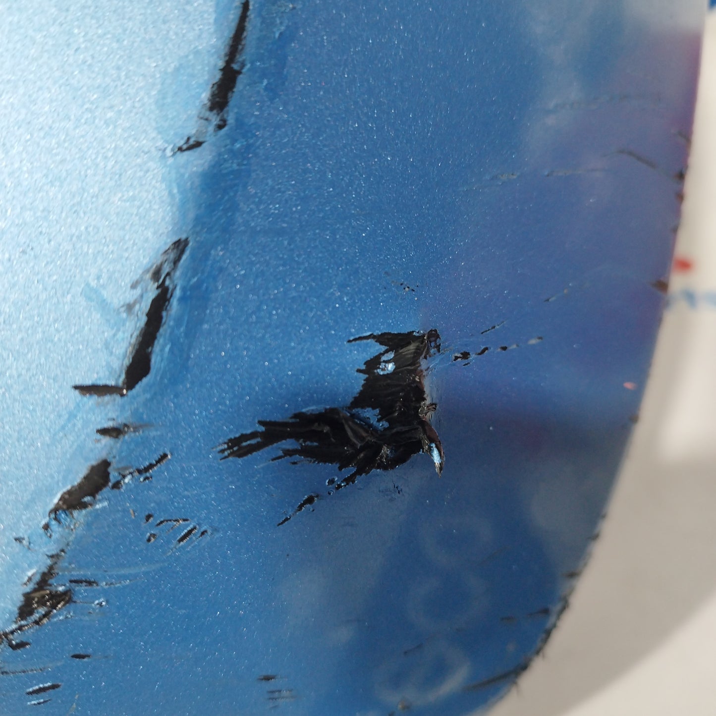 Rear bumper light blue Opel Agila 2008 ecoAC1287