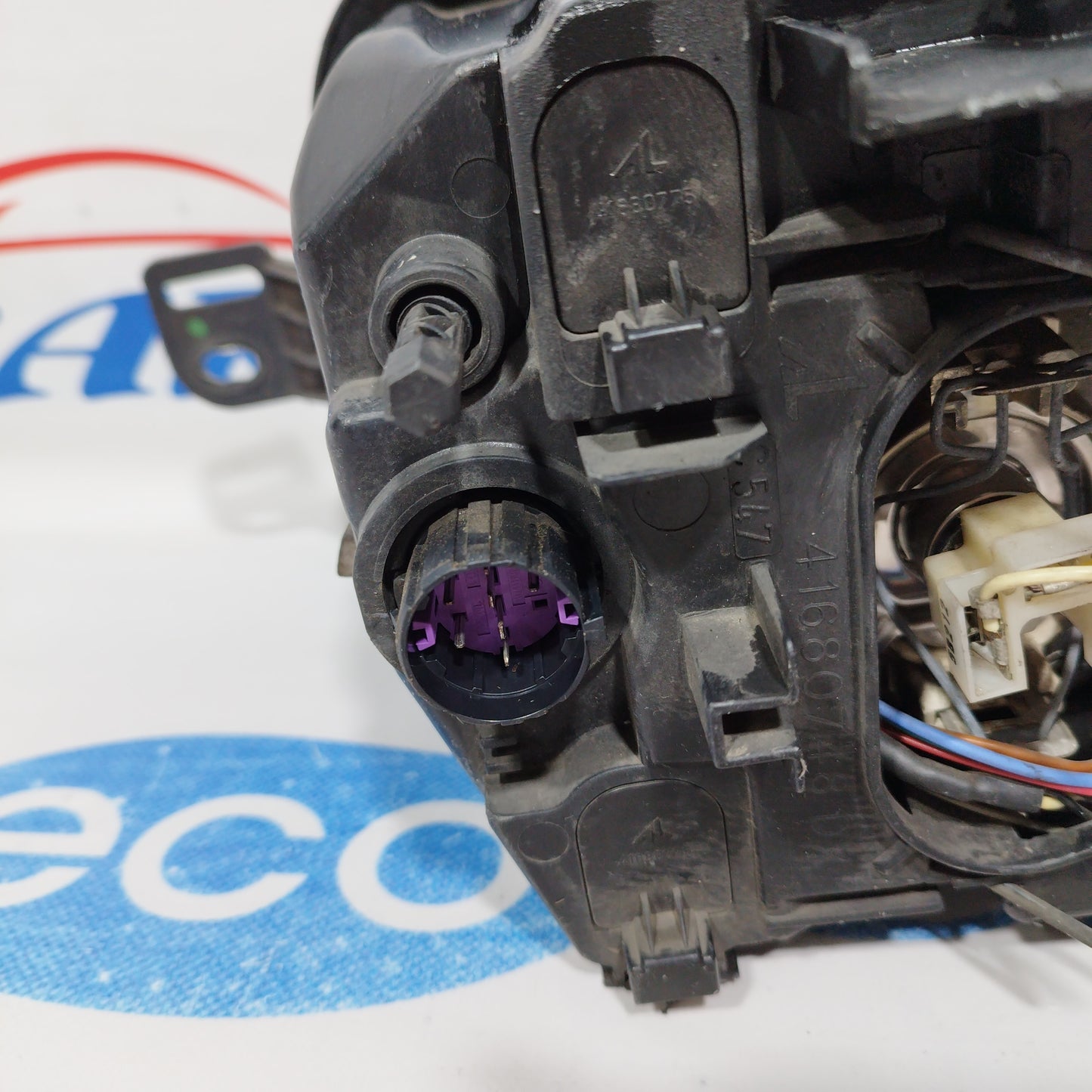Fanale anteriore dx Fiat Panda 2008 spinotto viola ecoAC1304