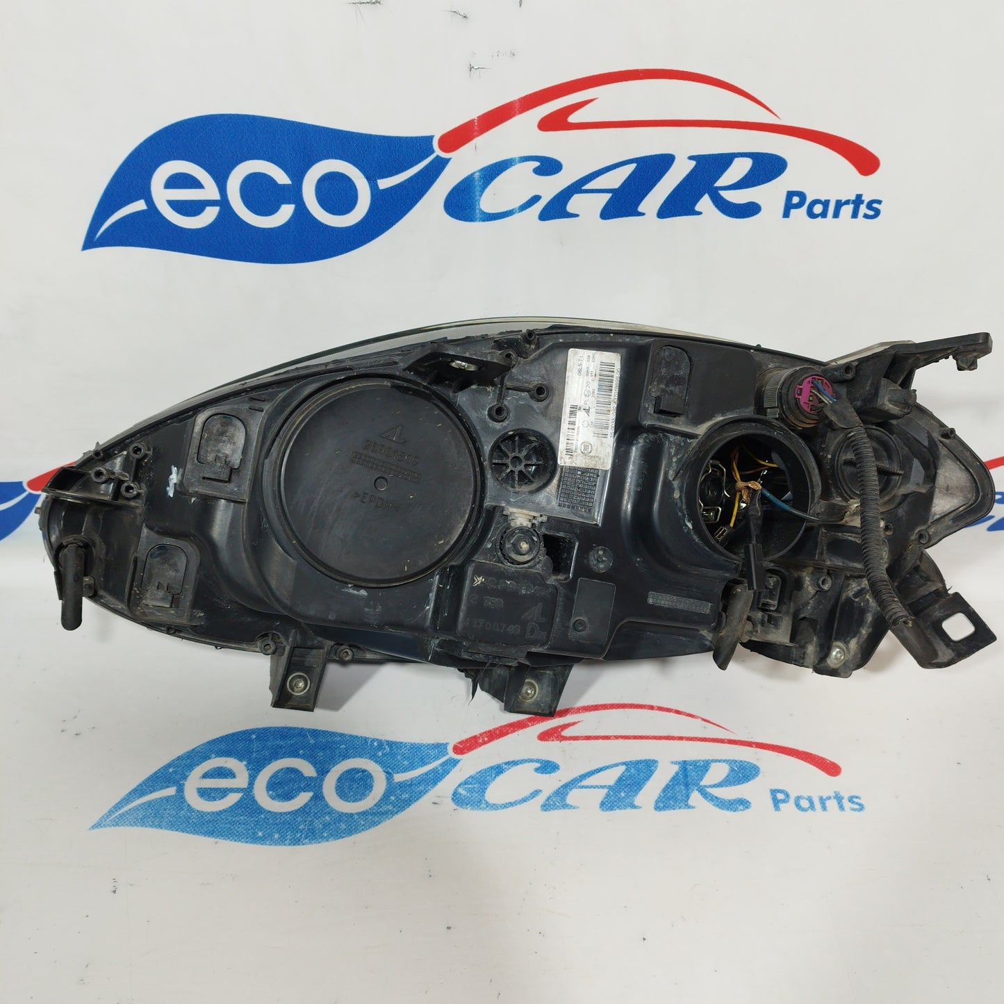 Fanale anteriore dx Fiat Bravo 2010 fondo scuro e freccia bianca ecoAC1318